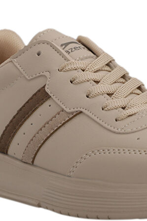 Slazenger ZIPPER I Kadın  Bej Günlük Spor Ayakkabısı