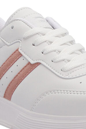 Slazenger ZIPPER I Kadın  Beyaz / Pembe Günlük Spor Ayakkabısı