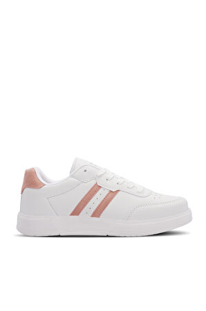 Slazenger ZIPPER I Kadın Sneaker Ayakkabı Beyaz / Pembe