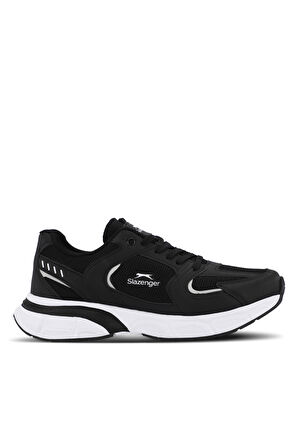 Slazenger ZEX Erkek Sneaker Ayakkabı Siyah / Beyaz