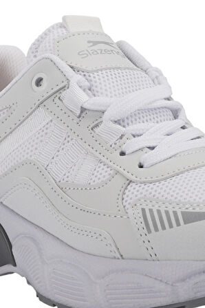 Slazenger ZELLA Kadın Sneaker Ayakkabı Beyaz / Gümüş