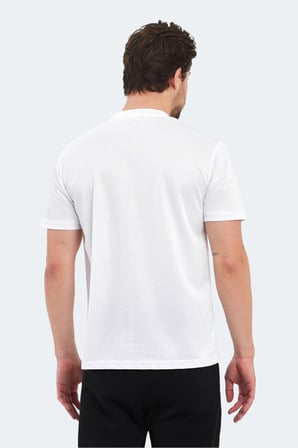 Slazenger OTAR I Erkek  Beyaz Tişört