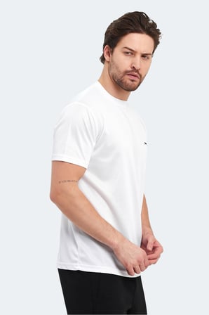 Slazenger OTAR I Erkek  Beyaz Tişört