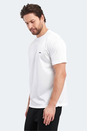 Slazenger OTAR I Erkek  Beyaz Tişört