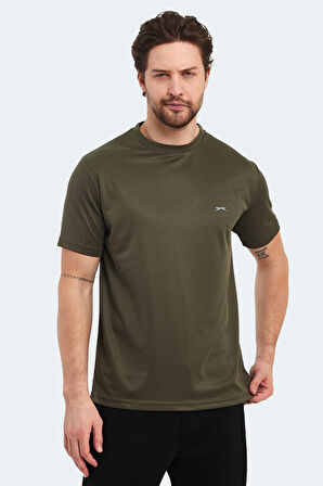 Slazenger OTAR I Erkek  Haki Tişört