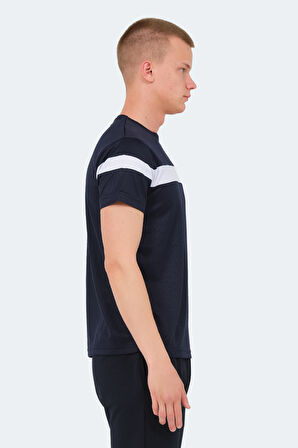 Slazenger OMIQ IN Erkek  Lacivert Tişört