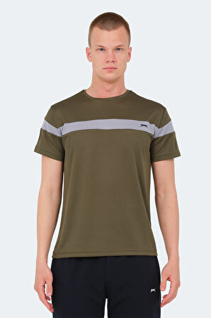 Slazenger OMIQ IN Erkek  Haki Tişört