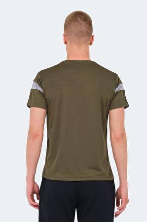 Slazenger OMIQ IN Erkek  Haki Tişört