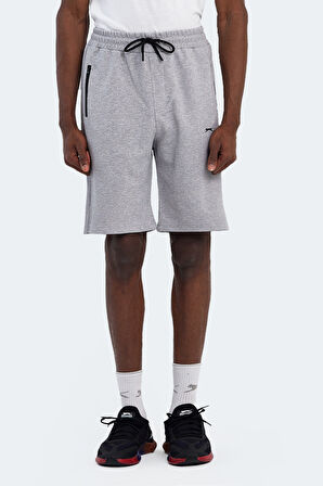 Slazenger KAARLO Erkek Cepli Gri Şort