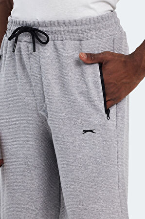 Slazenger KAARLO Erkek Cepli Gri Şort
