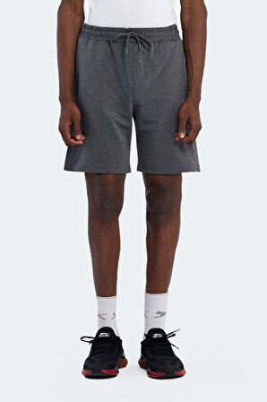 Slazenger KALLIE Erkek Cepli Koyu Gri Şort