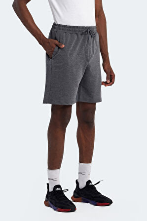 Slazenger KALLIE Erkek Cepli Koyu Gri Şort