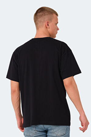 Slazenger KULANA Oversize Erkek Oversıze Lacivert Tişört
