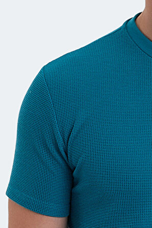 Slazenger VELVEL Erkek  Petrol Tişört