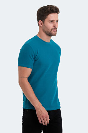 Slazenger VELVEL Erkek  Petrol Tişört