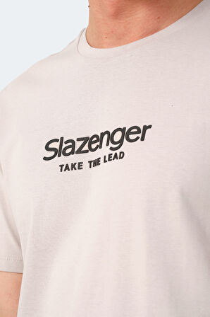 Slazenger VOITTO Erkek  Taş Gri Tişört