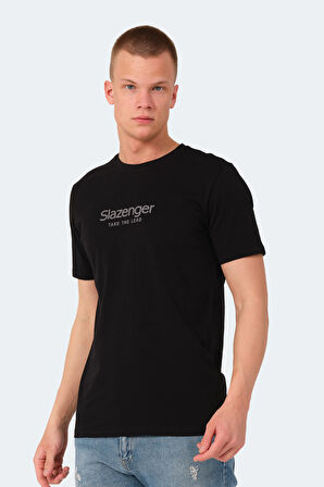 Slazenger VOITTO Erkek  Siyah Tişört