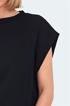 Slazenger VINCENZA Kadın  Siyah Tişört