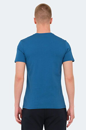 Slazenger VEDRAN KTN Erkek  Petrol Tişört