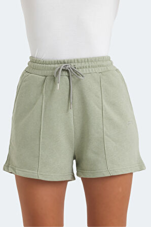 Slazenger VIXI Kadın Cepli Su Yeşili Şort