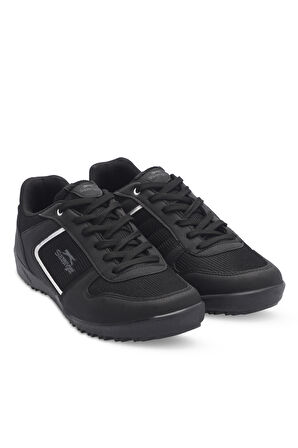 Slazenger ADRIAN I Erkek Sneaker Ayakkabı Siyah / Koyu Gri