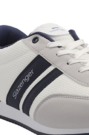 Slazenger ACORD I Erkek Sneaker Ayakkabı Beyaz / Lacivert