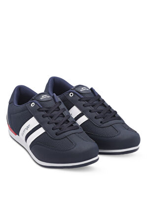 Slazenger ACORD I Erkek Sneaker Ayakkabı Lacivert / Beyaz