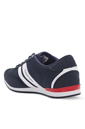 Slazenger ACORD I Erkek Sneaker Ayakkabı Lacivert / Beyaz