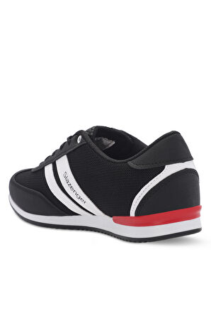 Slazenger ACORD I Erkek Sneaker Ayakkabı Siyah / Beyaz