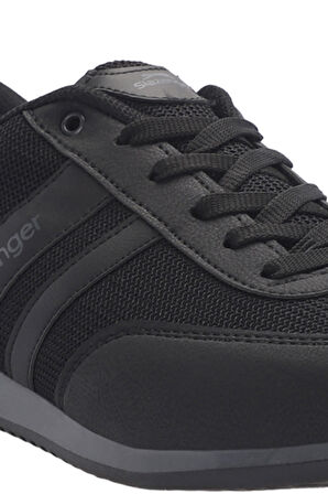 Slazenger ACORD I Erkek  Siyah / Siyah Günlük Spor Ayakkabısı