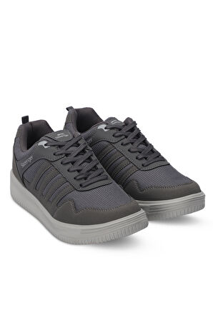 Slazenger ADAPT I Erkek Sneaker Ayakkabı Koyu Gri / Beyaz