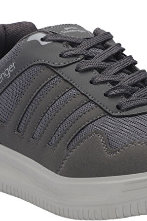 Slazenger ADAPT I Erkek Sneaker Ayakkabı Koyu Gri / Beyaz