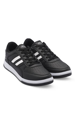 Slazenger ALASTAR I Erkek Sneaker Ayakkabı Siyah / Beyaz