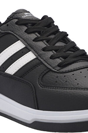 Slazenger ALASTAR I Erkek Sneaker Ayakkabı Siyah / Beyaz