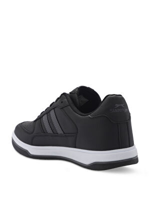 Slazenger ALASTAR I Kadın Sneaker Ayakkabı Siyah / Koyu Gri