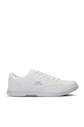 Slazenger ALBERT I Kadın Sneaker Ayakkabı Beyaz / Gümüş