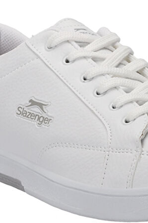 Slazenger ALBERT I Kadın Sneaker Ayakkabı Beyaz / Gümüş