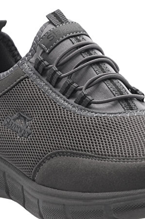 Slazenger ALDO I Erkek Sneaker Ayakkabı Koyu Gri / Siyah