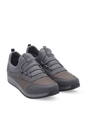 Slazenger ALEN I Kadın Sneaker Ayakkabı Koyu Gri / Siyah