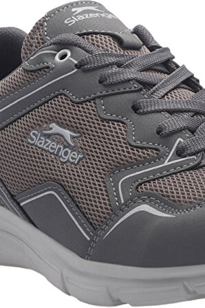 Slazenger ALETA I Erkek  Koyu Gri / Gri Günlük Spor Ayakkabısı