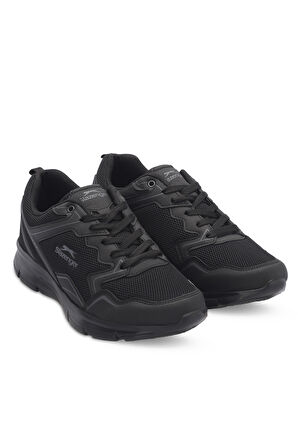 Slazenger ALETA I Erkek Sneaker Ayakkabı Siyah / Koyu Gri