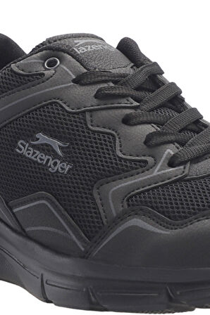 Slazenger ALETA I Erkek Sneaker Ayakkabı Siyah / Koyu Gri