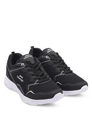 Slazenger ALETA I Erkek Sneaker Ayakkabı Siyah / Gümüş