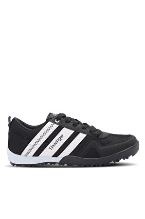 Slazenger ALGAR I Erkek  Siyah / Beyaz Günlük Spor Ayakkabısı