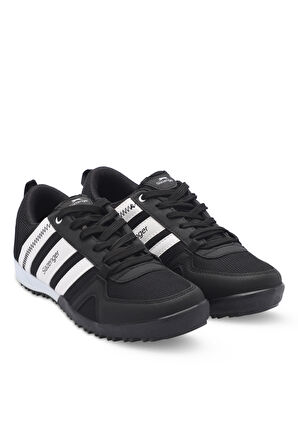 Slazenger ALGAR I Erkek  Siyah / Beyaz Günlük Spor Ayakkabısı