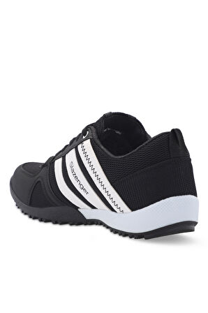 Slazenger ALGAR I Erkek  Siyah / Beyaz Günlük Spor Ayakkabısı