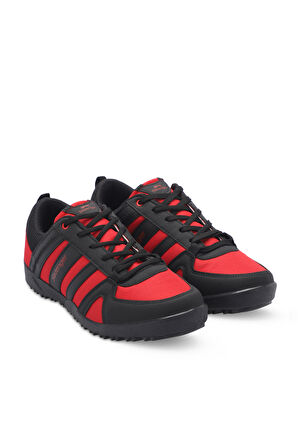 Slazenger ALGAR I Kadın Sneaker Ayakkabı Kırmızı / Siyah