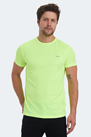 Slazenger OMAR KTN Erkek  Neon Sarı Tişört
