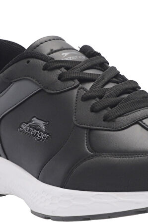 Slazenger MARINE I Kadın  Siyah / Beyaz Koşu & Yürüyüş Spor Ayakkabısı