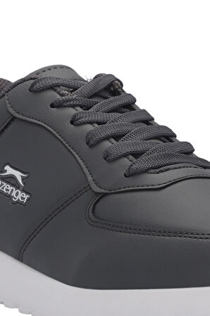 Slazenger MARLON I Kadın Sneaker Ayakkabı Koyu Gri / Beyaz